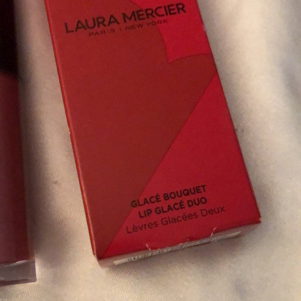 Laura Mercier Lip Glace Bouquet Duo Rose & Sugar Plum NIB Full Size 5.7ml Each - Picture 4 of 12